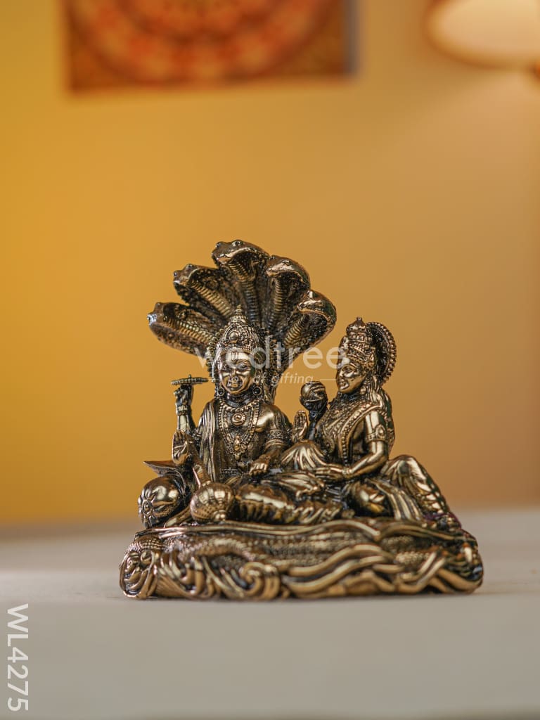 Brass Lakshmi-Vishnu on Sheshnag - WL4275