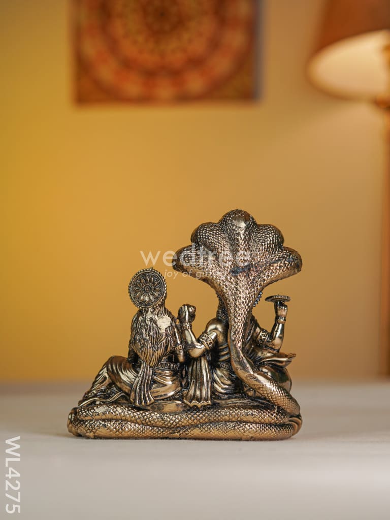 Brass Lakshmi-Vishnu on Sheshnag - WL4275