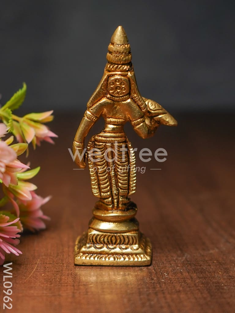 Brass Madurai Meenakshi - WL0962