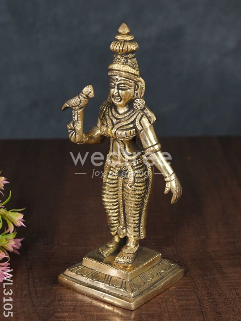 Brass Meenakshi Idol - WL3105