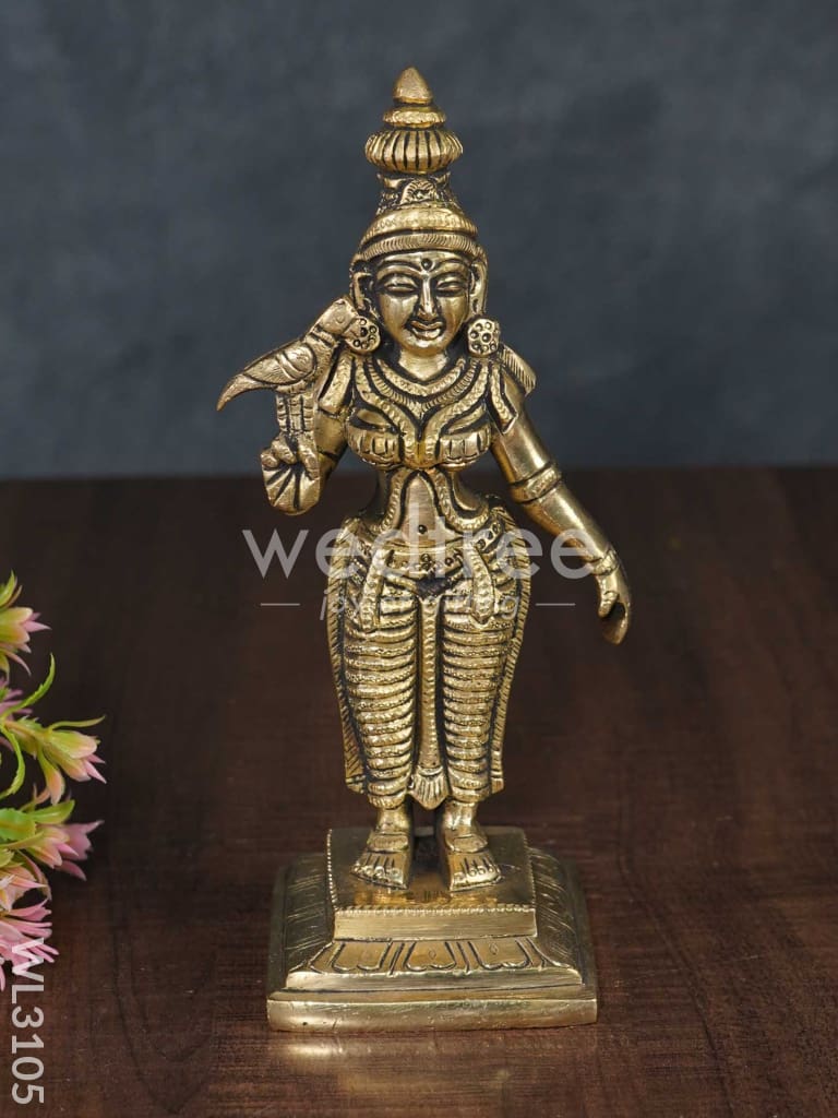 Brass Meenakshi Idol - WL3105