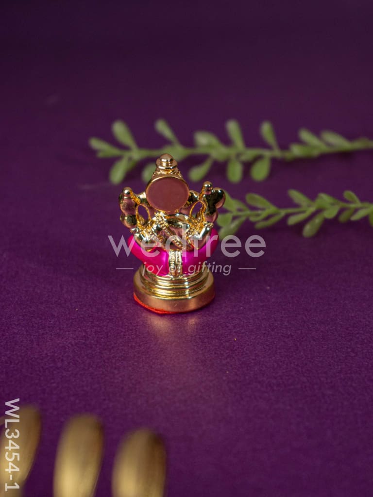 Brass Miniature Ganesha Idol - WL3454
