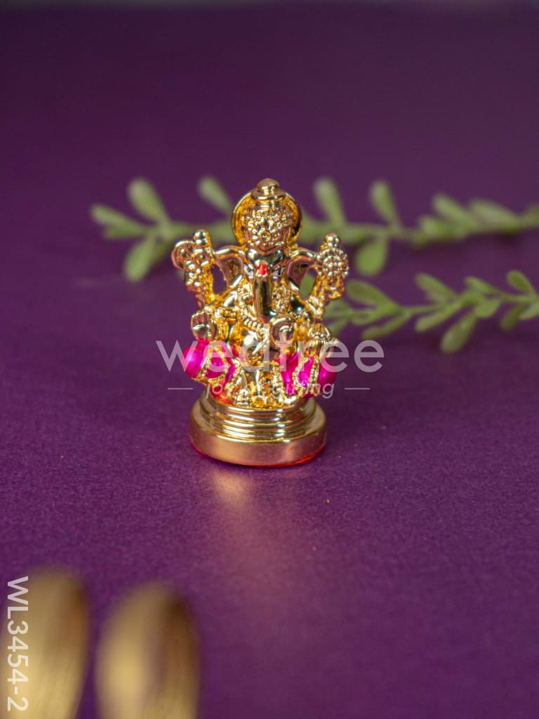 Brass Miniature Ganesha Idol - WL3454