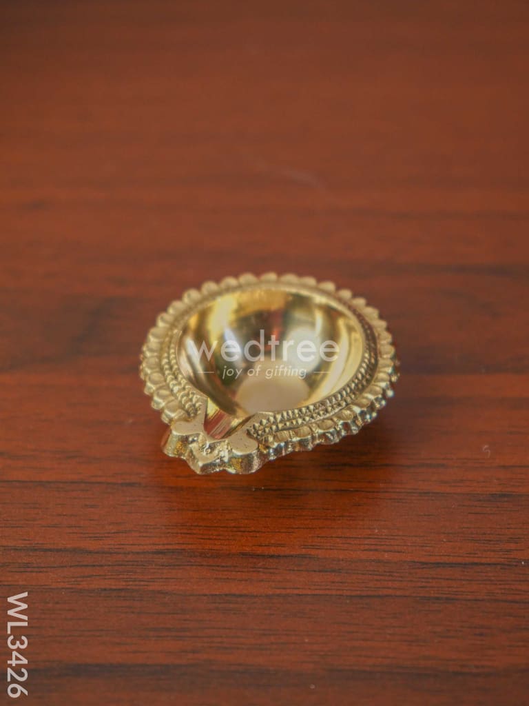 Brass Om Thali Set - WL3426