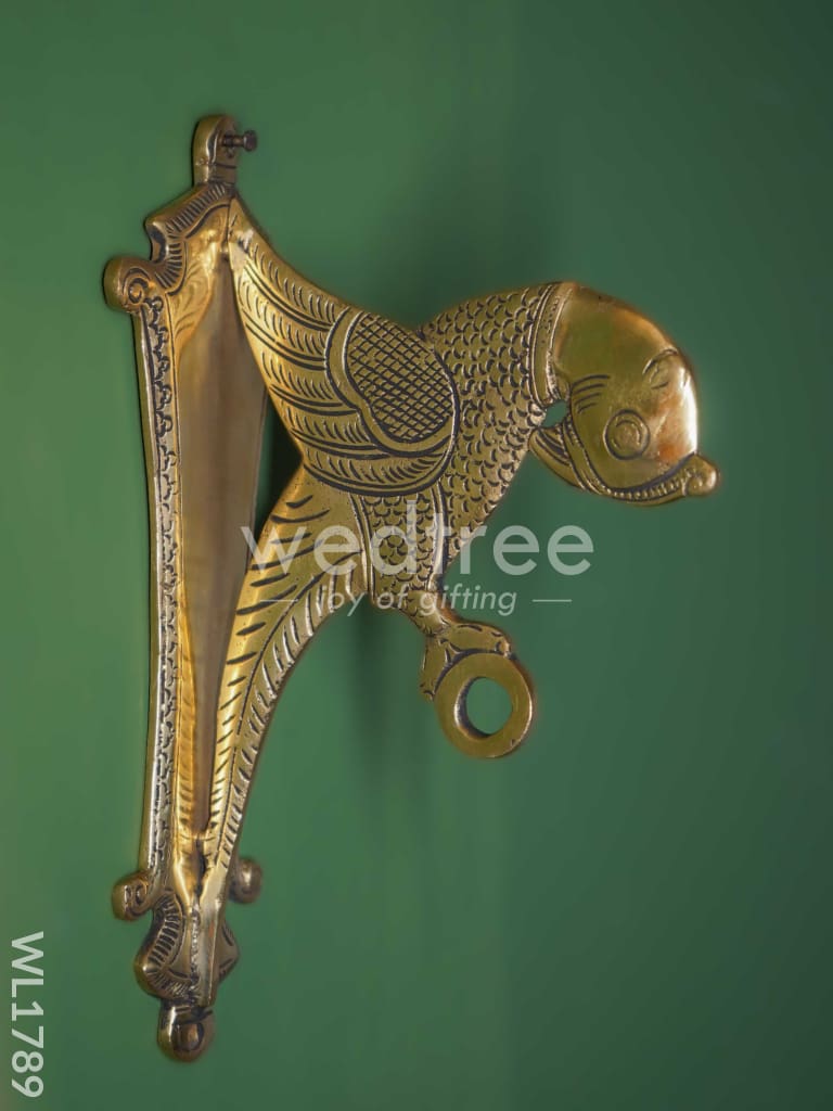 Brass Parrot Bracket (Black Antique Finish) - WL1789