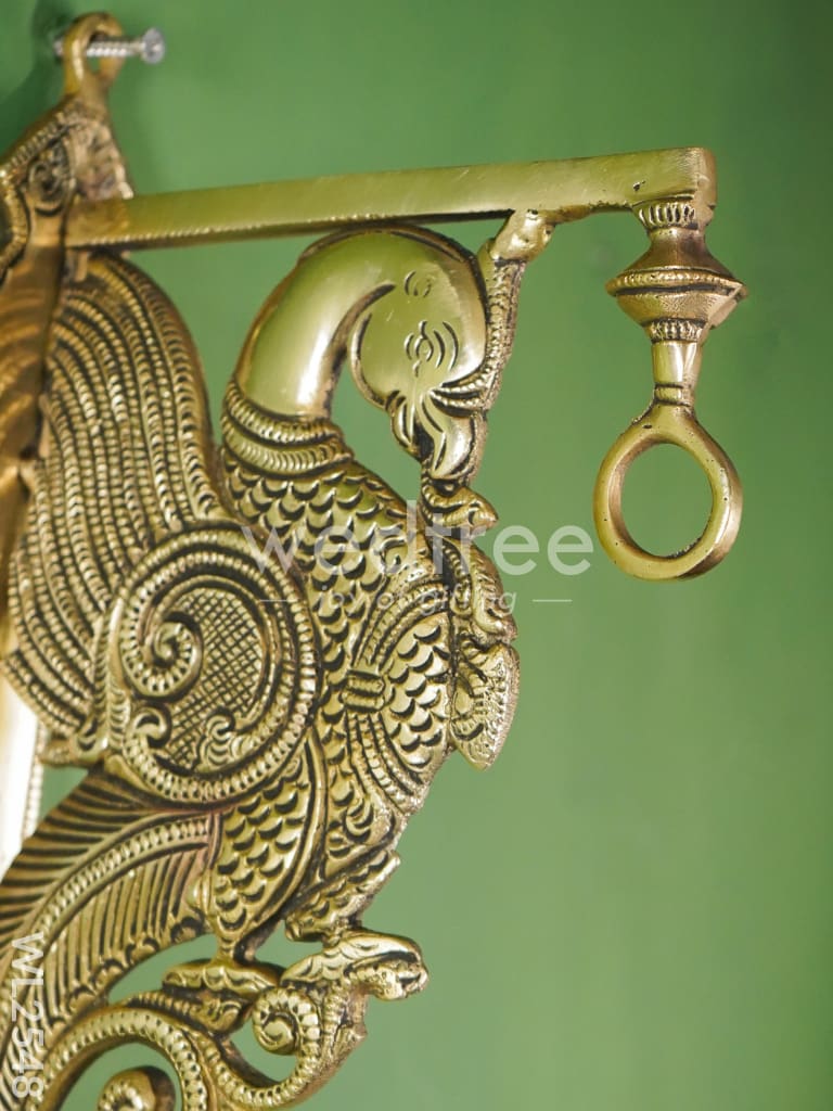 Brass Peacock Bracket - WL2548