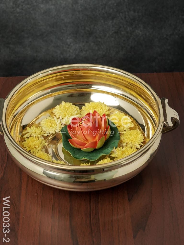 Brass Plain Urli - WL0033