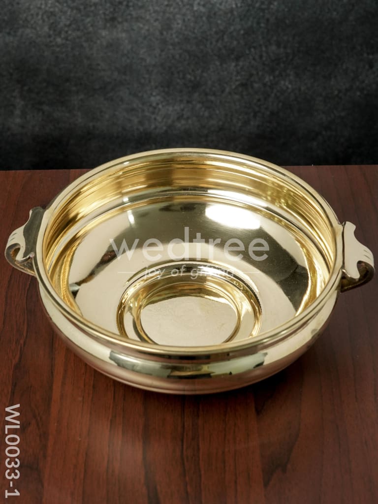 Brass Plain Urli - WL0033