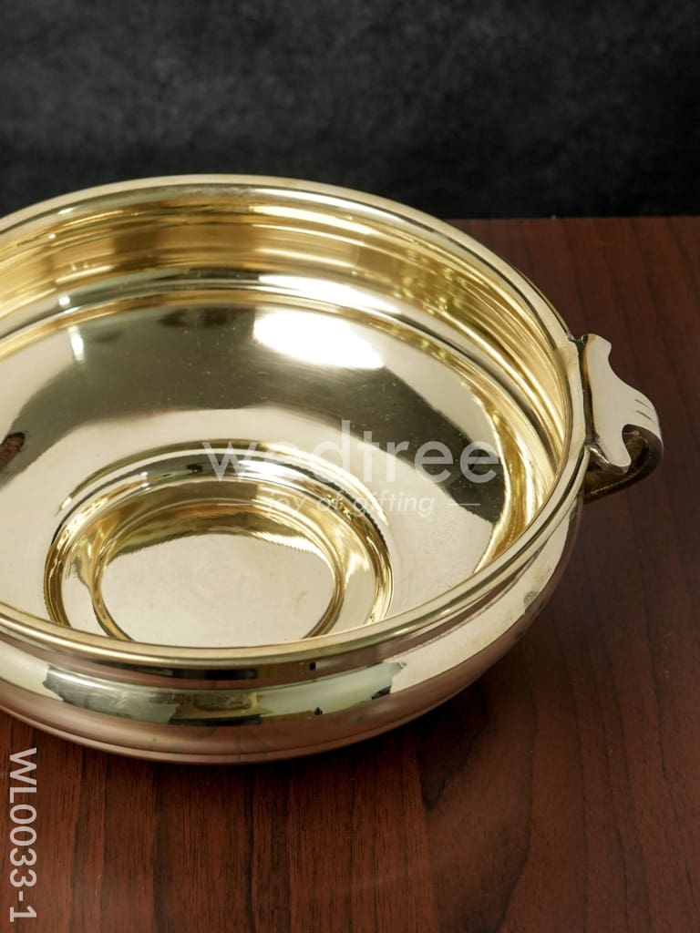 Brass Plain Urli - WL0033
