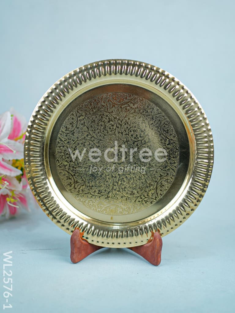 Brass Plate - - WL2576