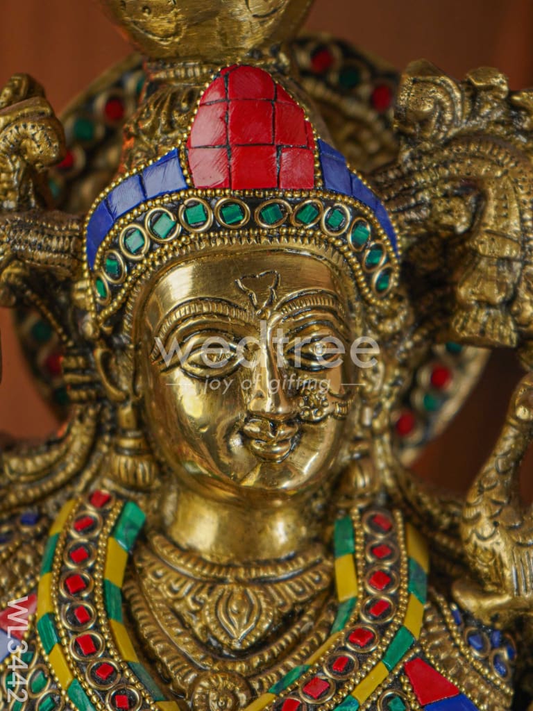 Brass Radha Krishna - Set of 2 - WL3442