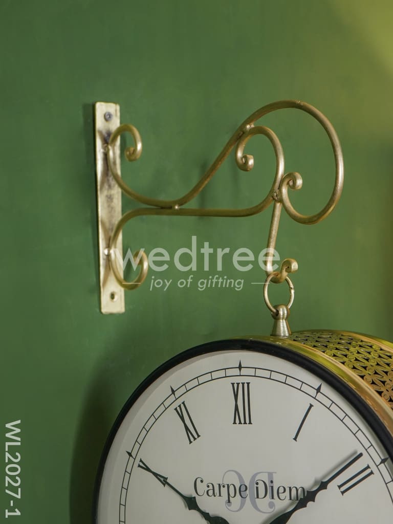 Brass - Railway Clock - 12 Inches - WL2027