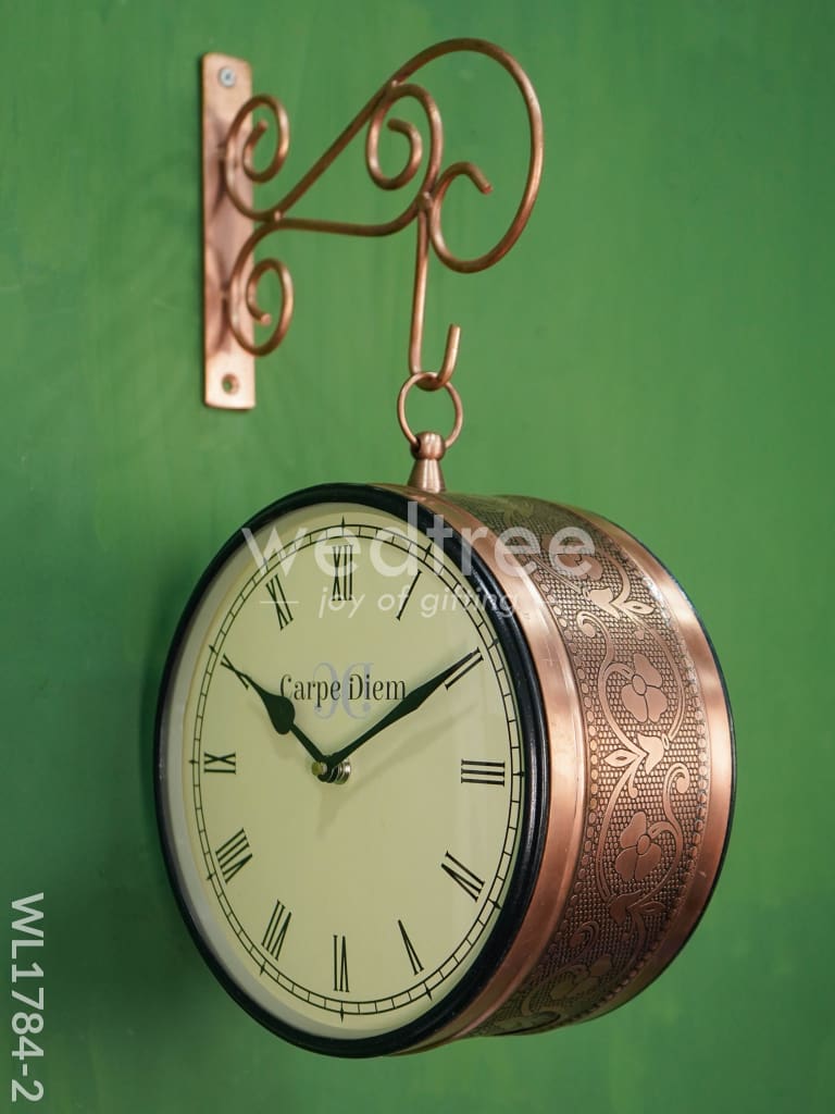 Brass - Railway Clock - 8 Inches - WL1784