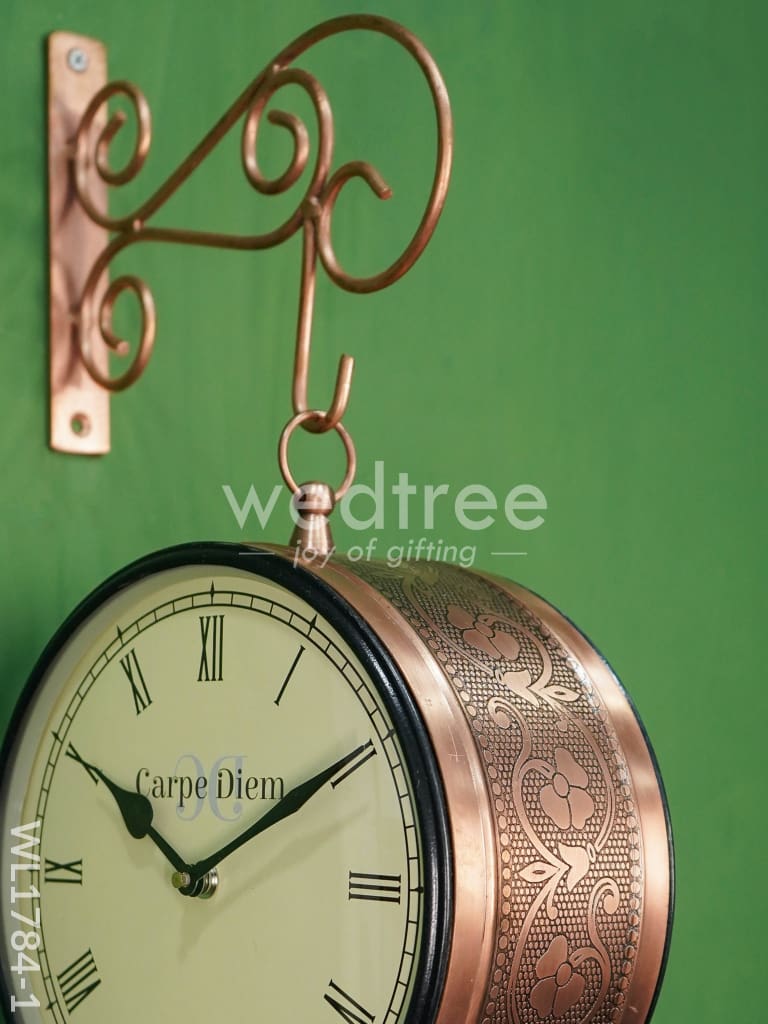 Brass - Railway Clock - 8 Inches - WL1784