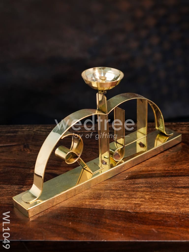 Brass Ram Diya - WL1049