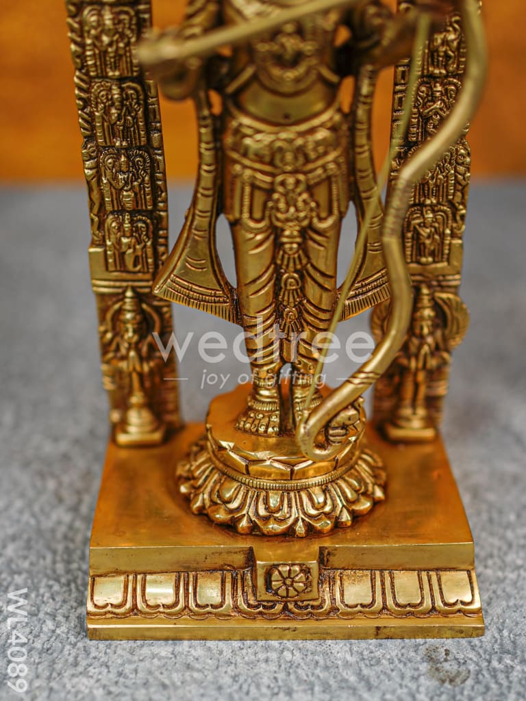 Brass Ram Lalla Idol - WL4089