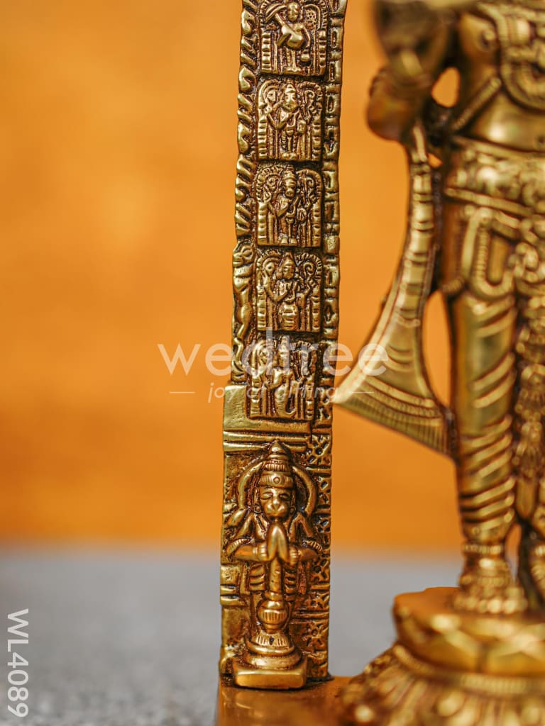 Brass Ram Lalla Idol - WL4089