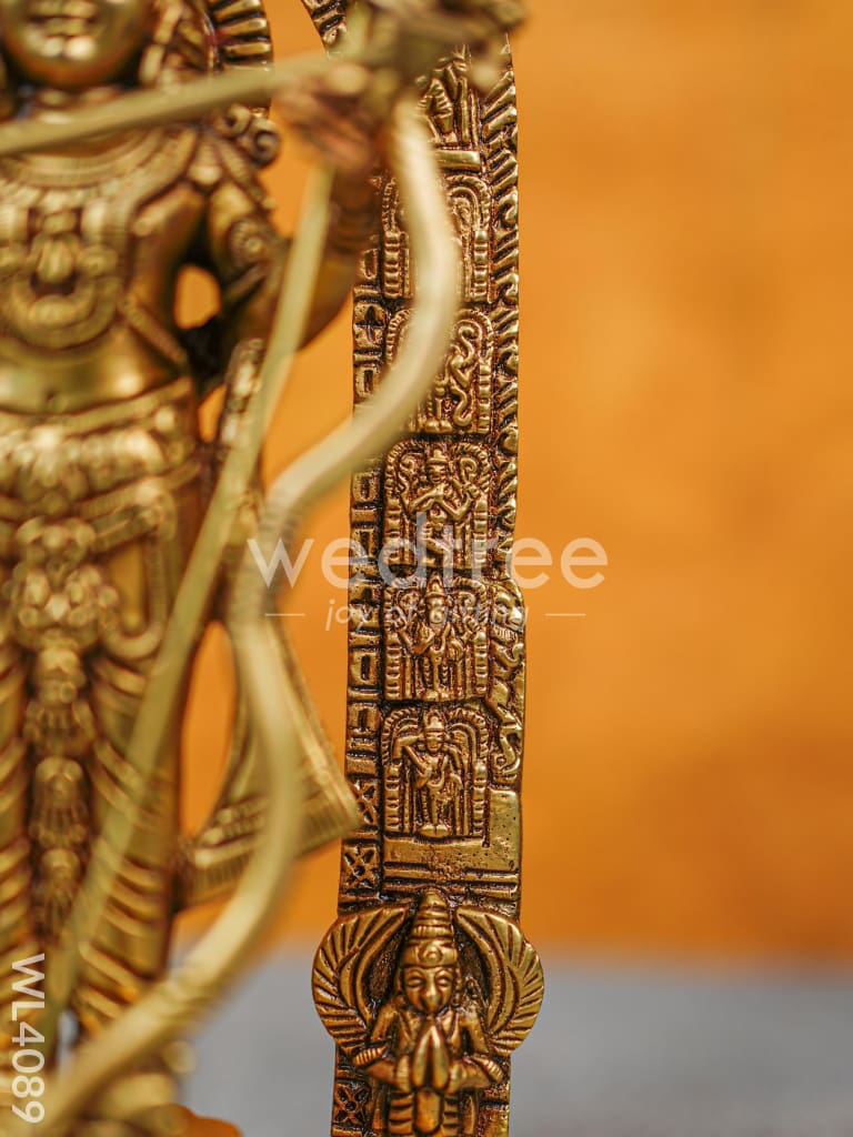 Brass Ram Lalla Idol - WL4089