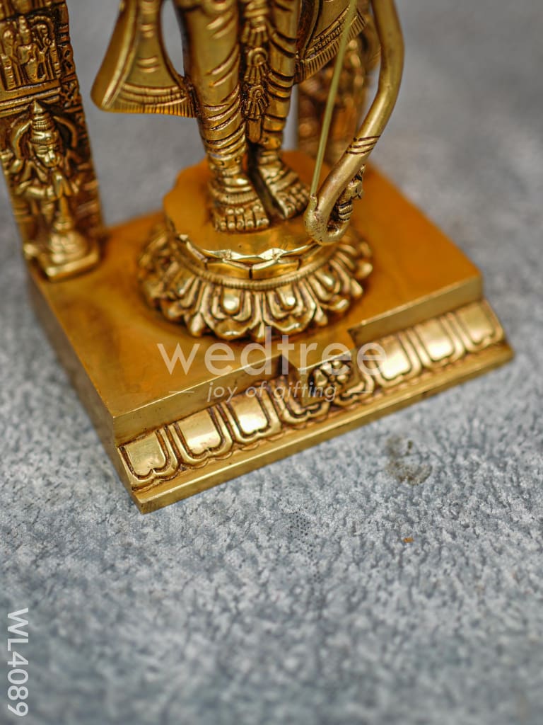 Brass Ram Lalla Idol - WL4089