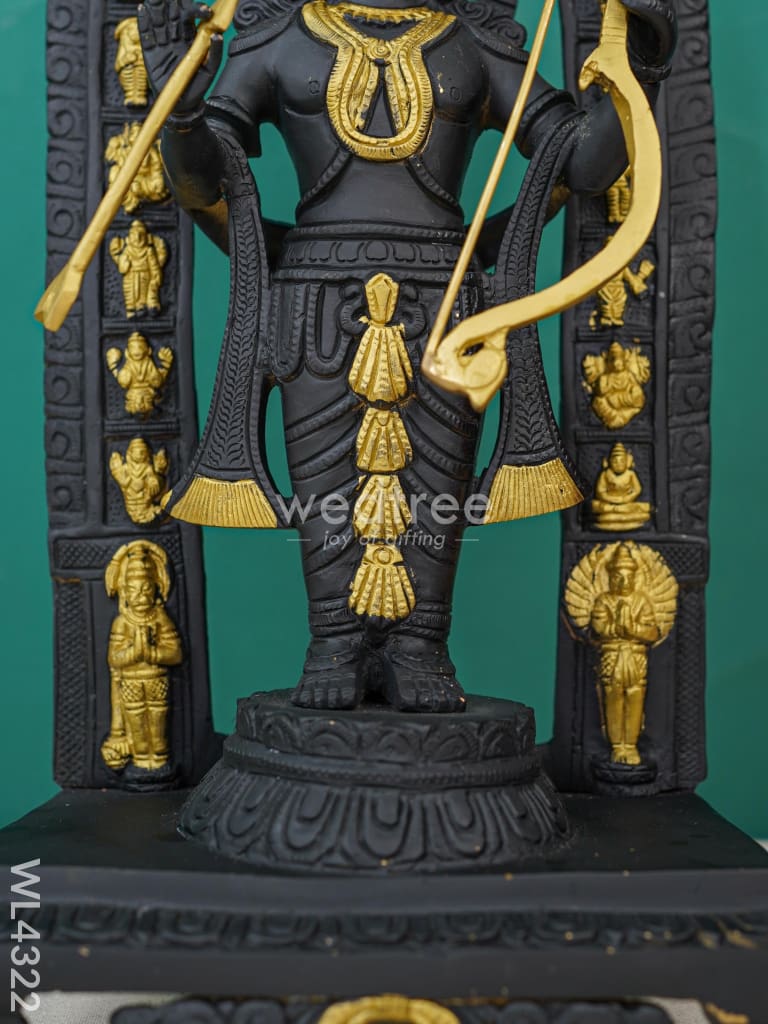 Brass Ram Lalla Statue - WL4322