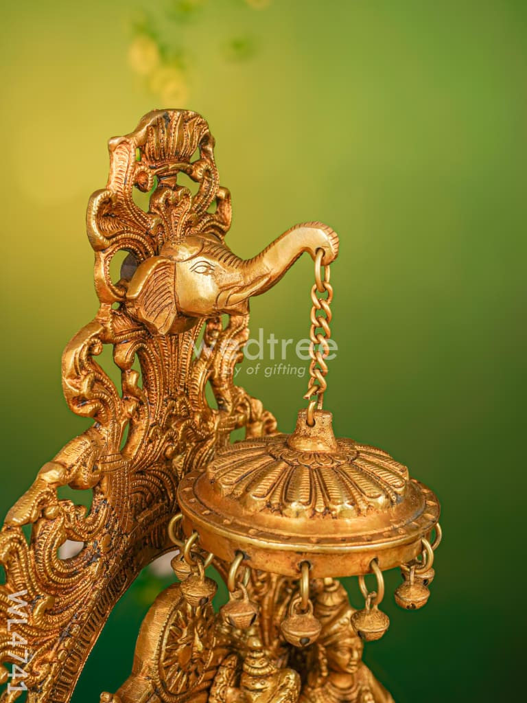 Brass Ram Pattabhishekam Idol - 22 inch - WL4741