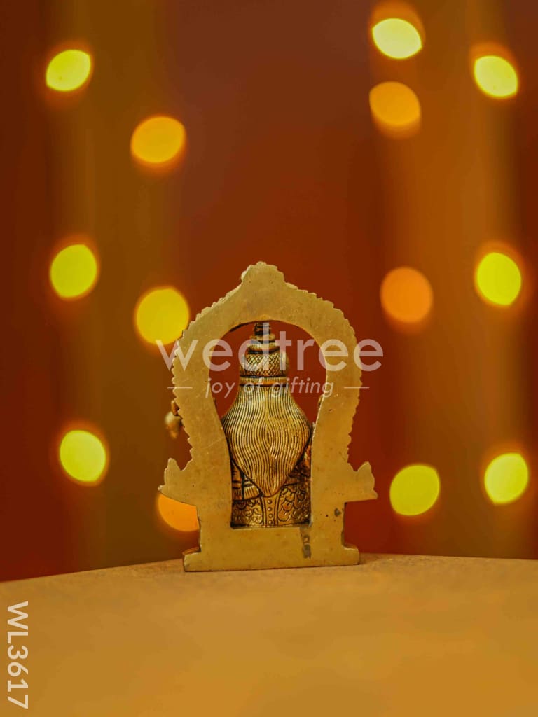 Brass Saraswathi Idol - WL3617