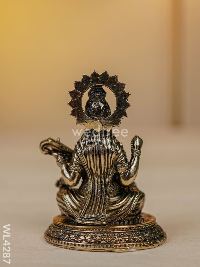 Brass Saraswathi Idol - WL4287