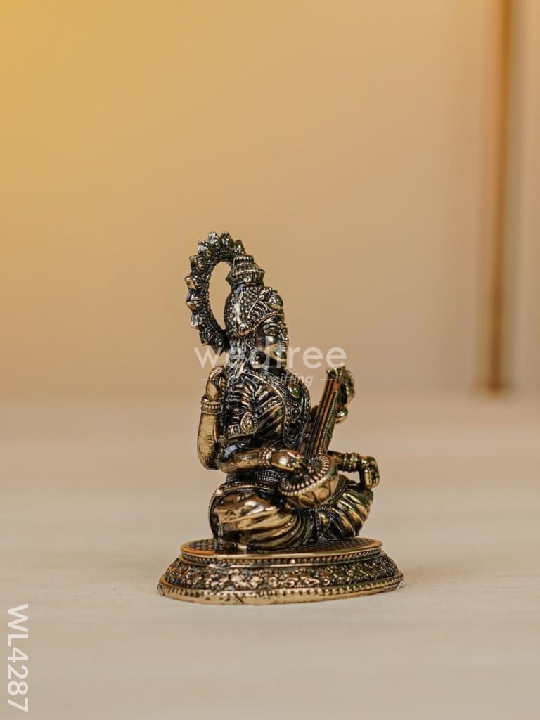Brass Saraswathi Idol - WL4287