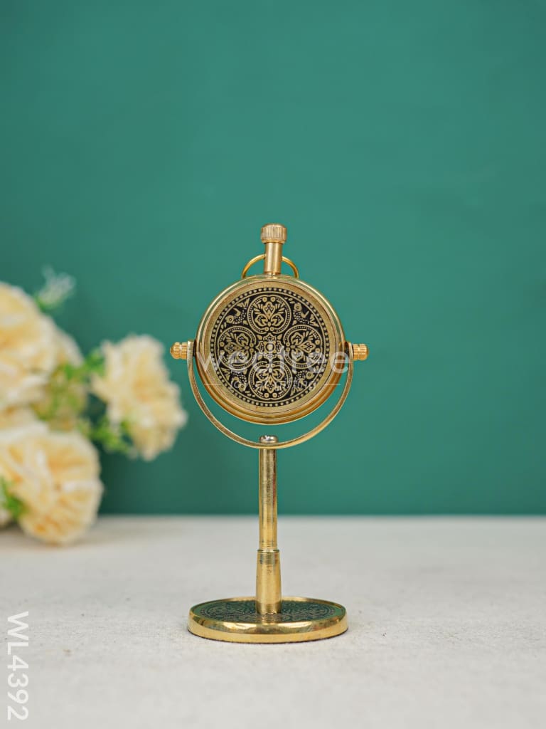 Brass Table Clock - WL4392