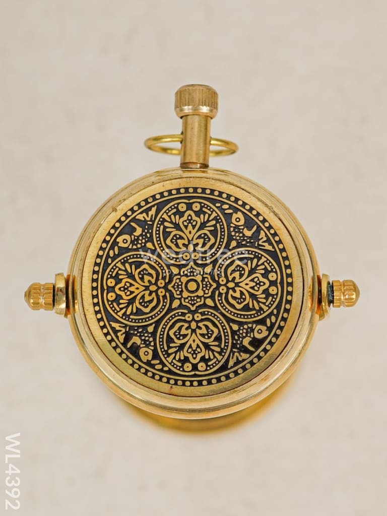 Brass Table Clock - WL4392