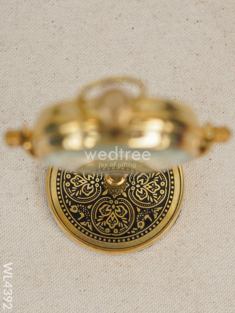 Brass Table Clock - WL4392