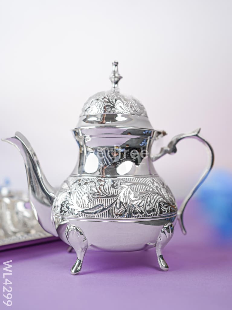 Brass Teapot and Cup Set - WL4299