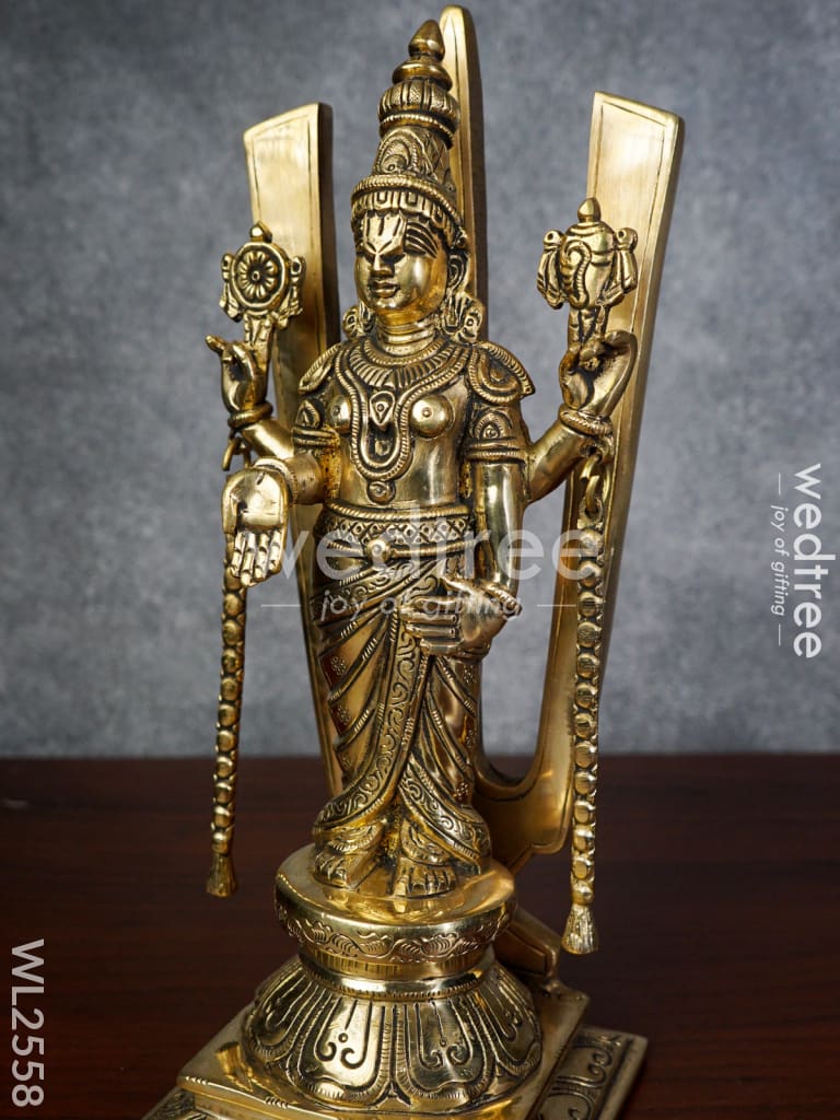 Brass - Tirupathi Balaji Figurine - WL2558
