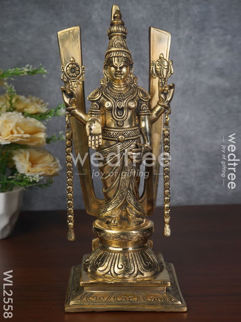 Brass - Tirupathi Balaji Figurine - WL2558