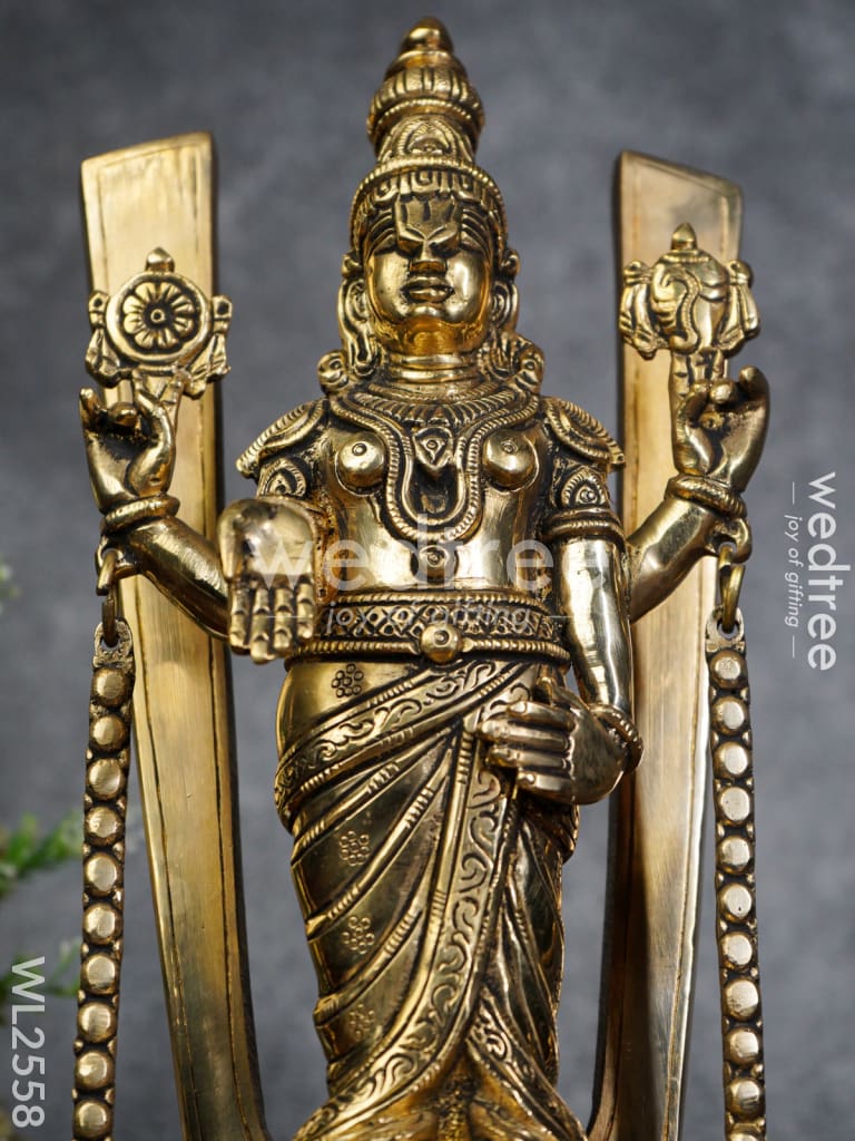 Brass - Tirupathi Balaji Figurine - WL2558