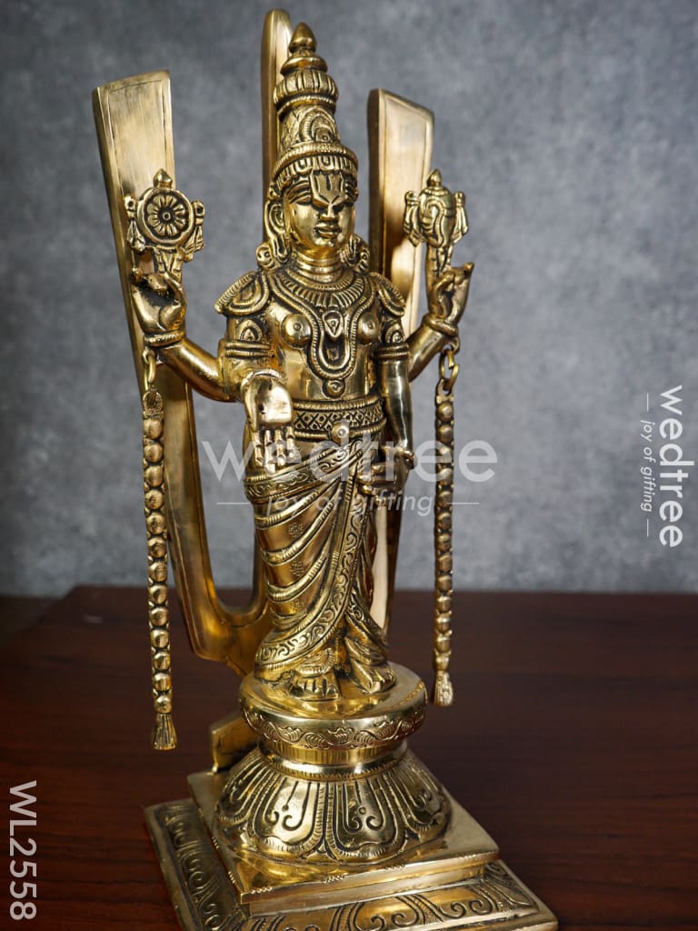 Brass - Tirupathi Balaji Figurine - WL2558