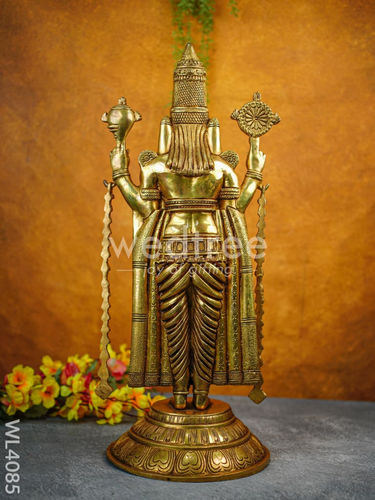 Brass Tirupathi Balaji Idol - WL4085