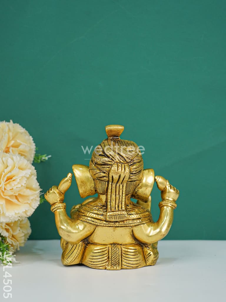 Brass Turban Ganesha - WL4505