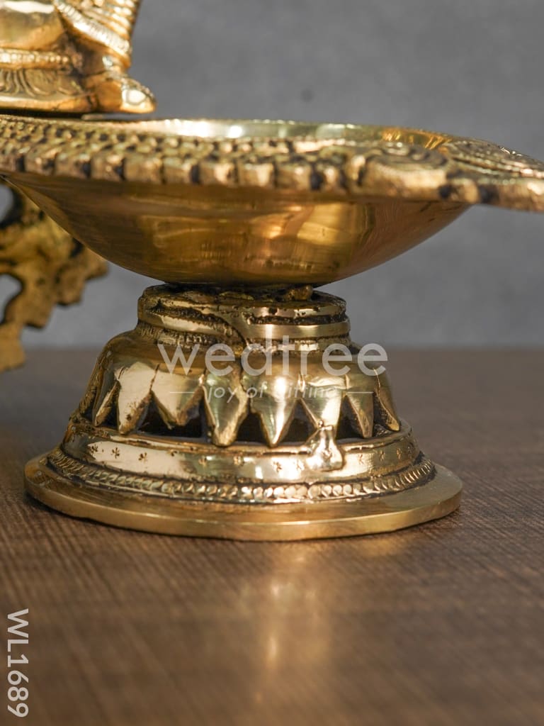 Brass Varahi Devi Diya - WL1689