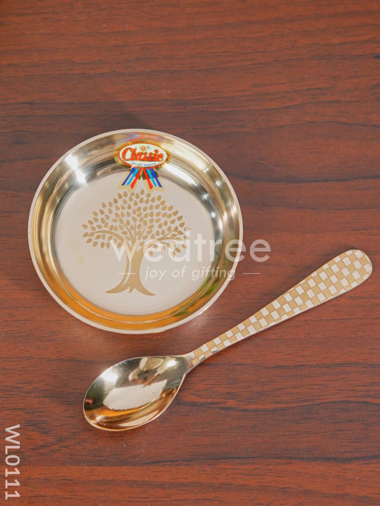 Bronze (Kansa) Thali set - WL0111