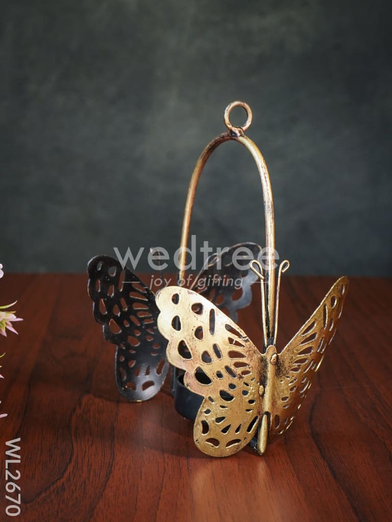 Butterfly Hanging T-Light Holder - WL2670
