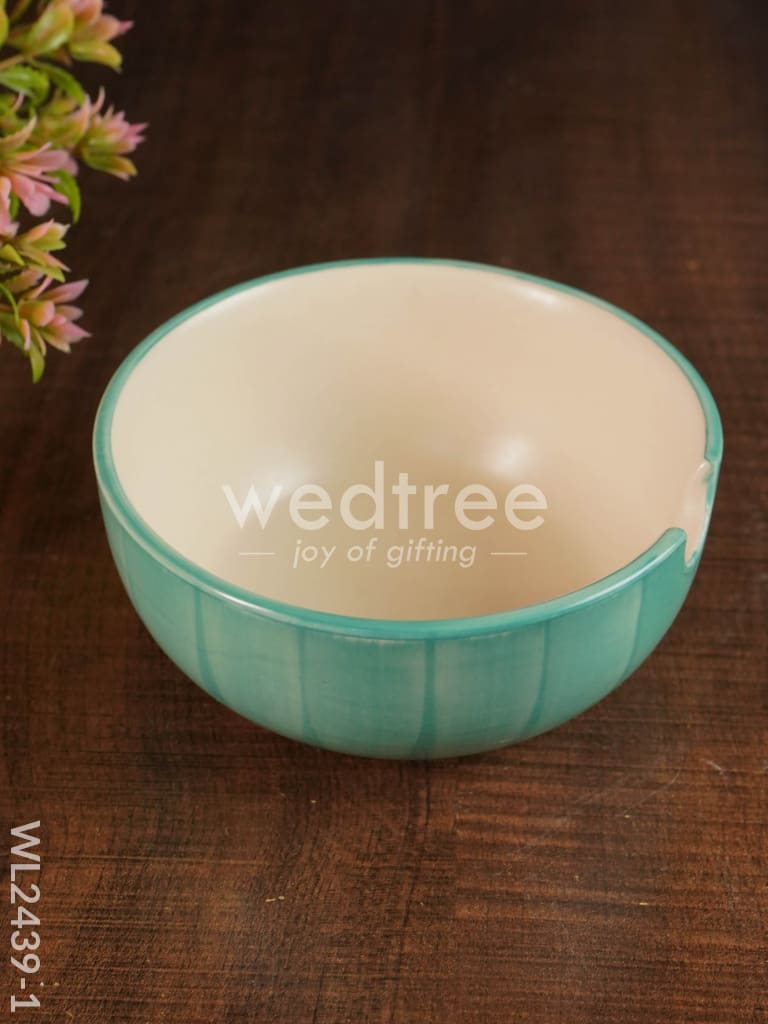 Ceramics Bowl with Spoon Set - WL2439