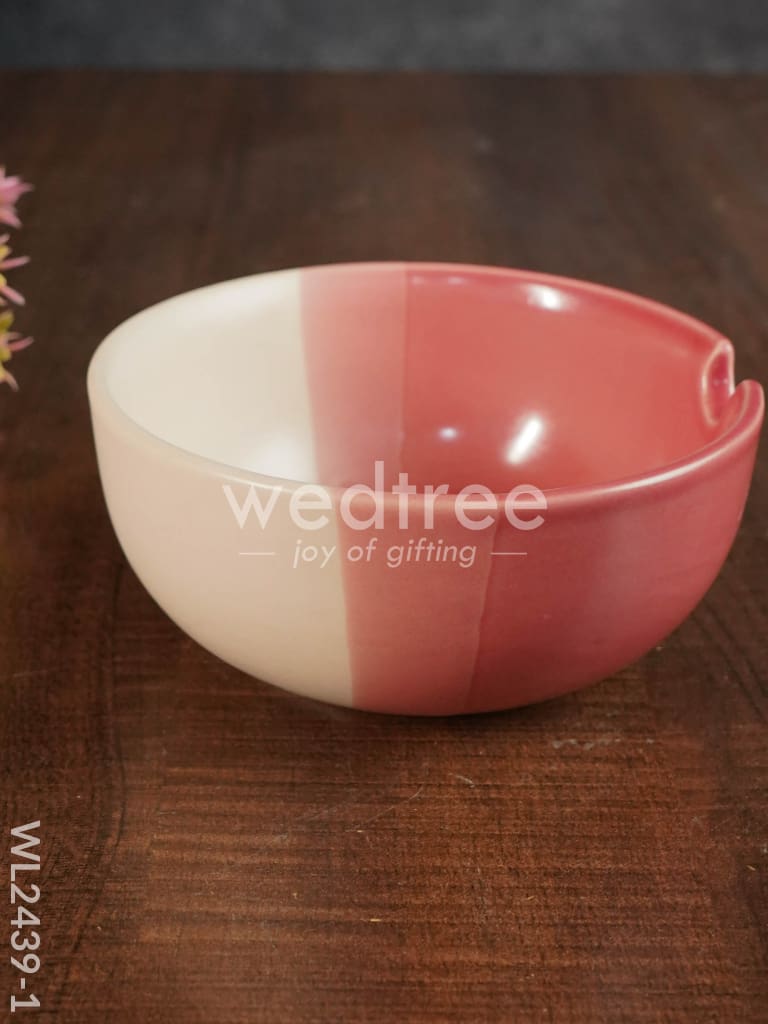 Ceramics Bowl with Spoon Set - WL2439