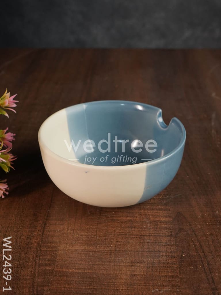 Ceramics Bowl with Spoon Set - WL2439
