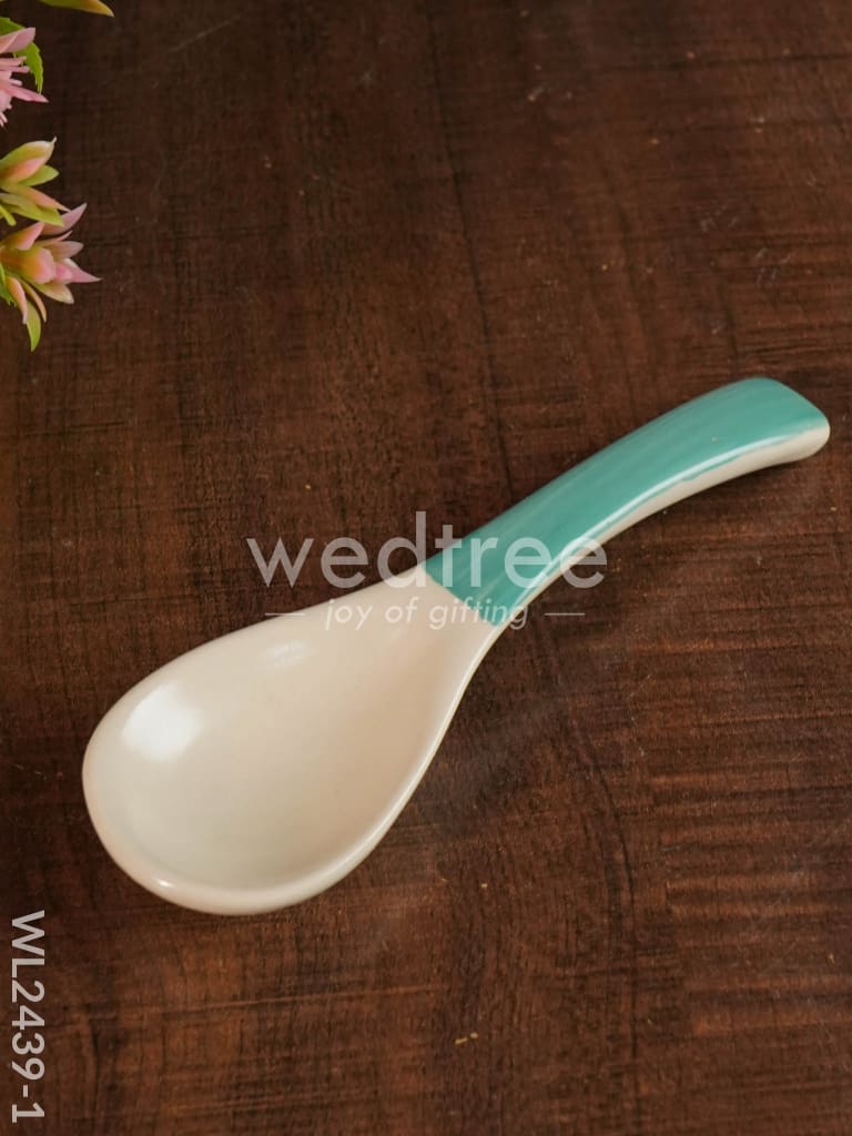 Ceramics Bowl with Spoon Set - WL2439