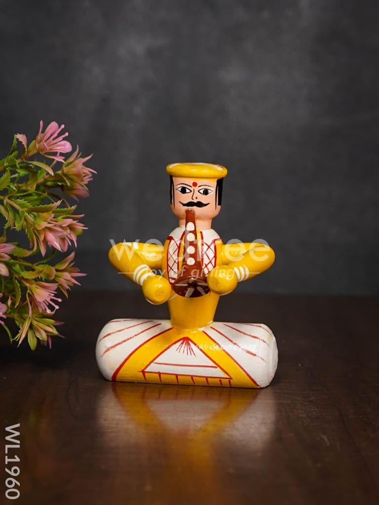 Channapatna Toys - Gents Music Set (Set of 3) - WL1960
