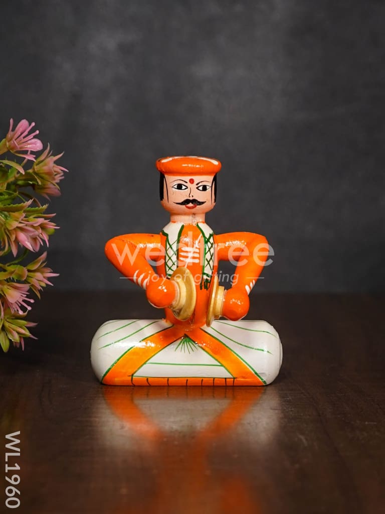 Channapatna Toys - Gents Music Set (Set of 3) - WL1960