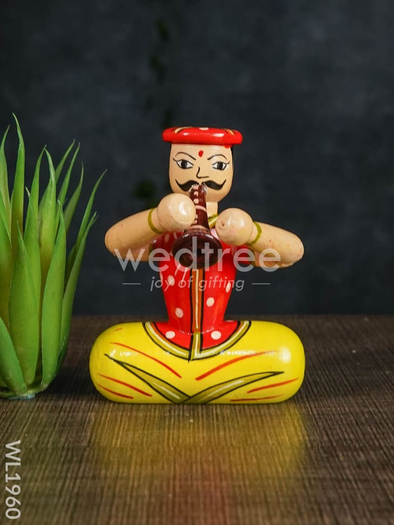 Channapatna Toys - Gents Music Set (Set of 3) - WL1960