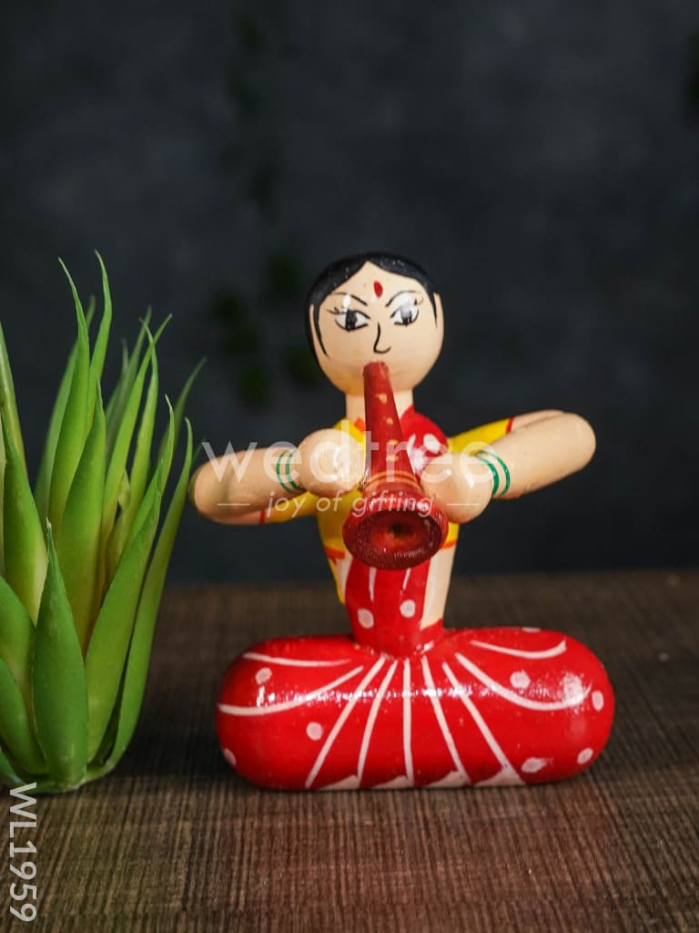Channapatna Toys - Ladies Music Set (Set of 3) - WL1959