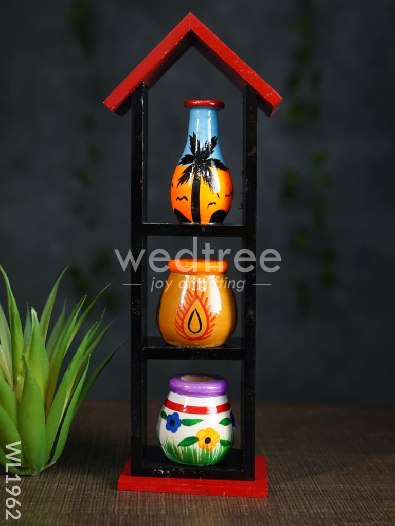 Channapatna Toys - Pot House (Small) - WL1962